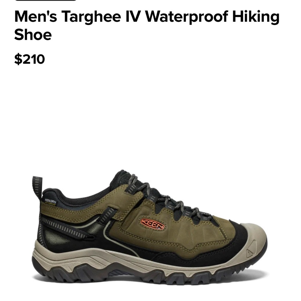 New keen waterproof sneakers
